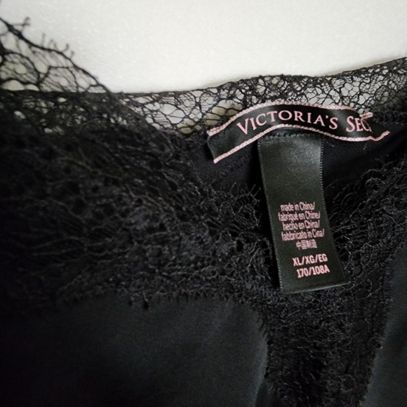 Victoria secret black lace slip top - Picture 3 of 6